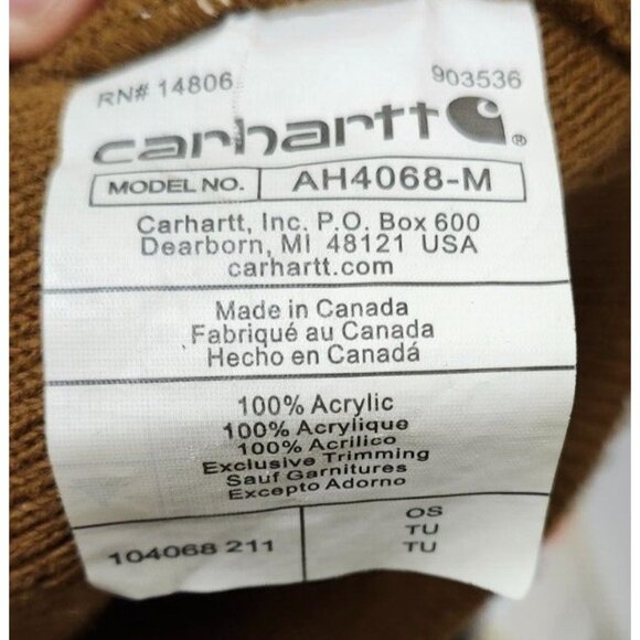 Carhartt Wheat Beanie - Picture 7 of 7